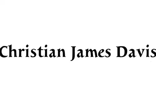 "Christian James Davis" tattoo design idea