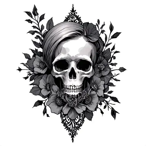 collar bone tattoo gothic tattoo design idea