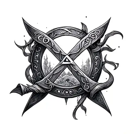 Wikinger Rune, Luca, 19.12.2023 tattoo design idea