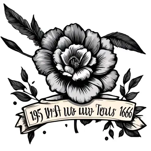 birth years 1965 and 1966 tattoo design idea