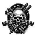 2nd Amendment tattoo design idea