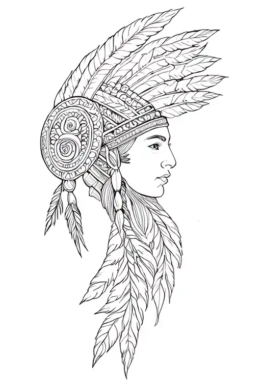 native tattoo tattoo design idea