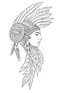 native tattoo tattoo design idea