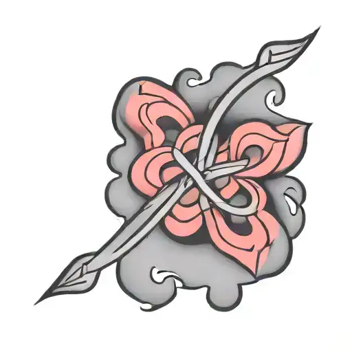 polyamory infinity symbol tattoo design idea