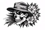 Hustler tattoo design idea