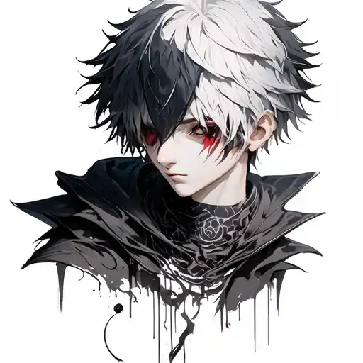 Kaneki tattoo design idea