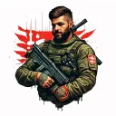 combat medic, repeat tattoo design idea