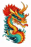 bragon bicep tattoo tattoo design idea