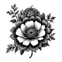 tangled flower, Disney, clueless, mean girls tattoo design idea