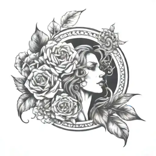 Life goes on tattoo design idea