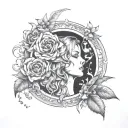 Life goes on tattoo design idea