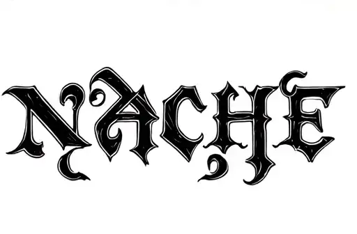 “Nache” tattoo design idea