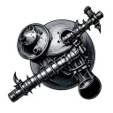 refinery tattoo design idea