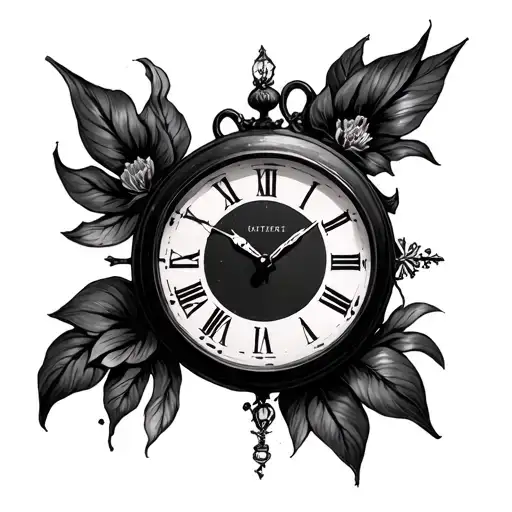 clock 18:11 tattoo design idea