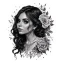 Nora tattoo design idea