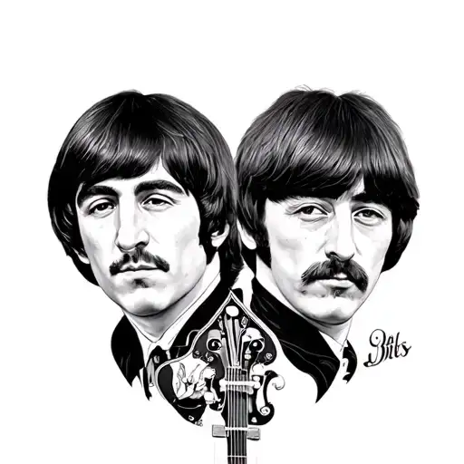 Beatles tattoo design idea
