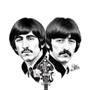 Beatles tattoo design idea
