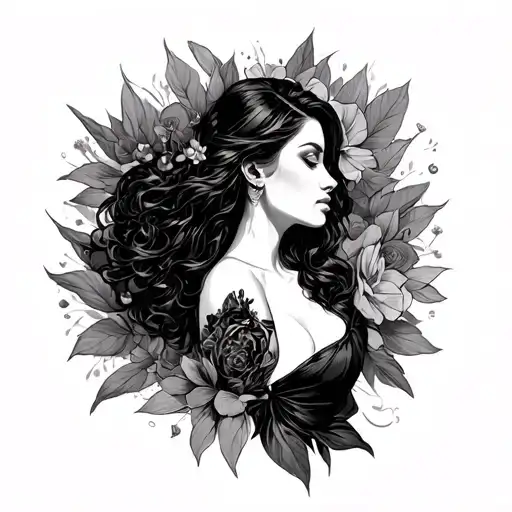 I can do everything for you, but you cannot even love me, and even if you see your breasts and see you absorb my penis tattoo design idea