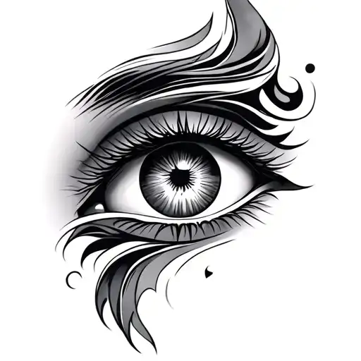 eye of ra tatoo, key, balance, wage, hearth & soul tattoo design idea