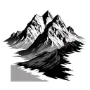 mount cook tattoo design idea