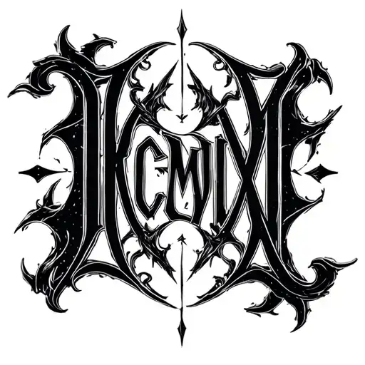 "IX-XVII-MCMXC" Plain text " wrote tattoo design idea
