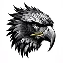 aztec eagle tattoo design idea