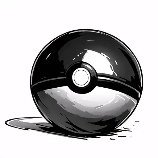 Pokeball tattoo design idea
