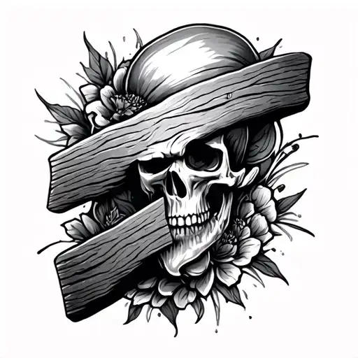 Plank tattoo design idea