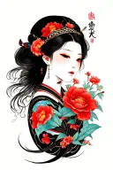 curiosity tattoo design idea