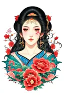 curiosity tattoo design idea