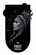 trust the process tattoo design idea