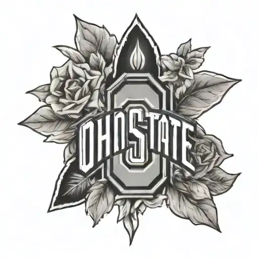 Ohio State tattoo design idea
