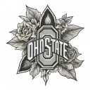 Ohio State tattoo design idea