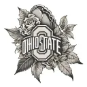 Ohio State tattoo design idea