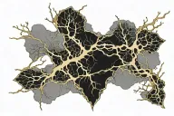 Kintsugi tattoo design idea