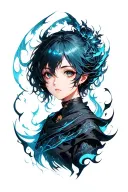 shadow wisp solo leveling tattoo design idea