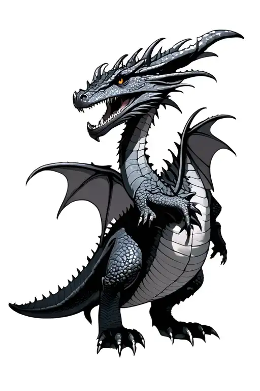 how to train your dragon tattoo design idea