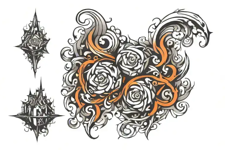 Basic tattoo design idea