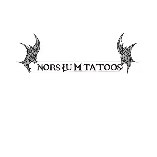 Coverup Norse Mythology tattoo design idea