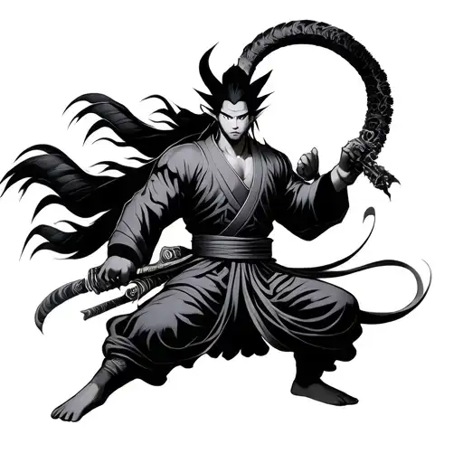 Hashirama Senju tattoo design idea