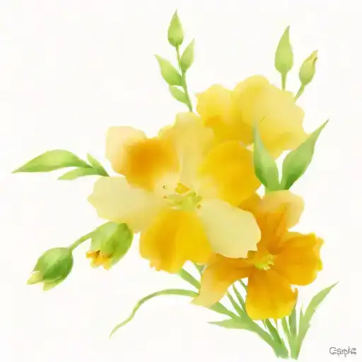 a bouquet using these flowers, Sweet pea, Daisy, cosmo, Marigold, Chrysanthemum, Poppy, Larkspur, Narcissus tattoo design idea