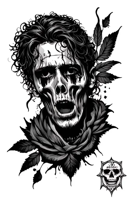 suicide boys new world depression tattoo design idea