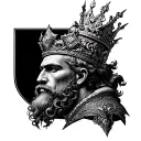 King Peter First Karadjordjevic tattoo design idea