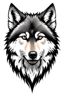 wolf face tattoo design tattoo design idea