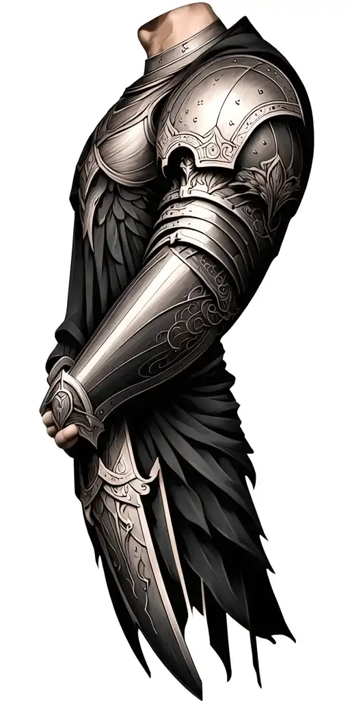 Christian Armor of God Sleeve tattoo tattoo design idea