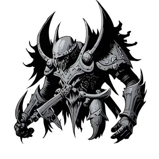 warhammer 40k erebus tattoo design idea