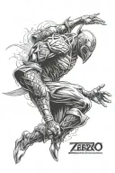 Sub-Zero tattoo design idea