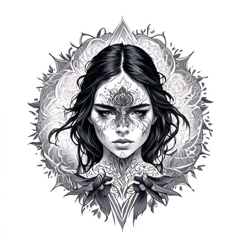 Empath tattoo design idea