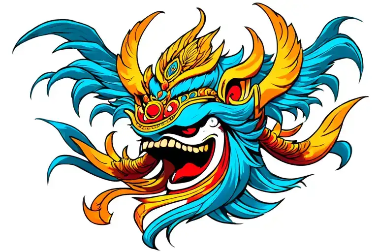 yaksha thailand tattoo design idea