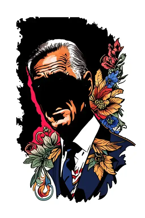 Joe Biden tattoo design idea